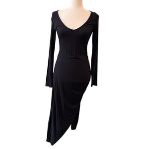 Rachel Pally Black slit Dress Size Medium‎